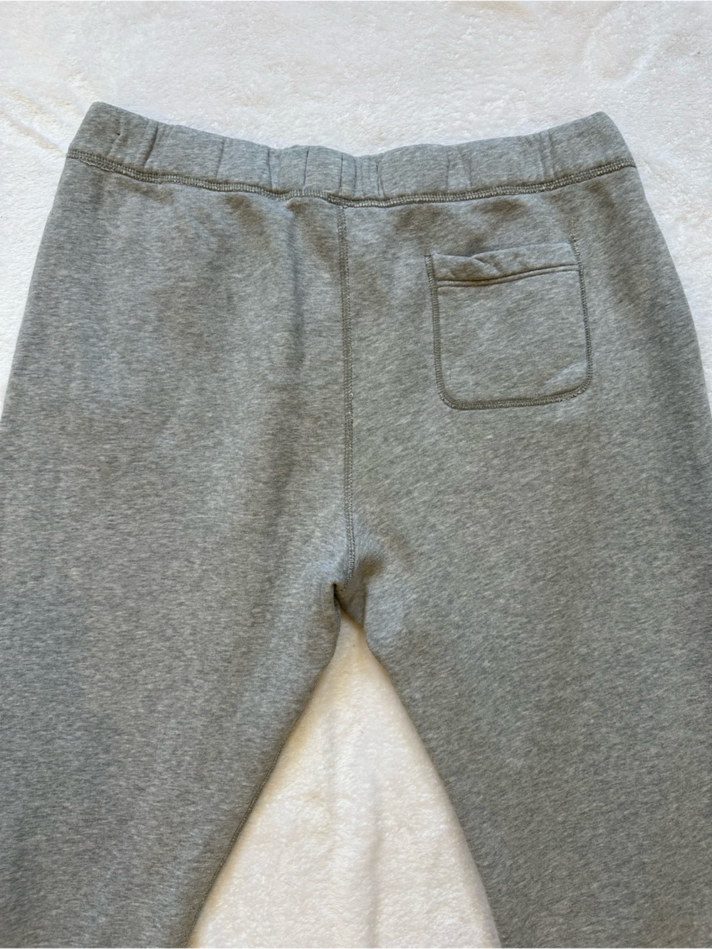 Abercrombie & Fitch Heather Gray Men's Jogger Sweatpants - Picture 6 of 8